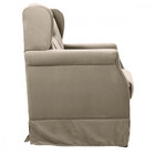 Poltrona De Balanço Para Amamentação Ternura Suede Bege