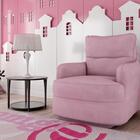 Poltrona De Balanço Peppa - Veludo Rose