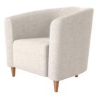 Poltrona De Descanço Pietra Boucle Bege