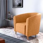 Poltrona De Descanço Pietra Boucle Mostarda