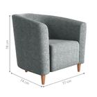 Poltrona De Descanço Pietra Cinza