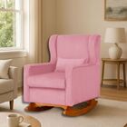 Poltrona De Descanso Com Balanço E Amamentar Melissa Suede  S