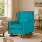 Poltrona De Descanso Com Balanço E Amamentar Melissa Suede  S