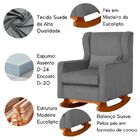 Poltrona De Descanso Com Balanço Leitura E Amamentar Aurora S
