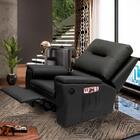 Poltrona De Descanso Reclinável Automática Corino Preto Quinn