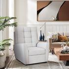 Poltrona De Descanso Reclinável Branco Corino Zane Shop Jm