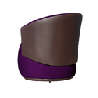 Poltrona De Design Orgânico Confortável Beatriz Tecido Veludo