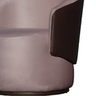 Poltrona De Design Orgânico Confortável Beatriz Tecido Veludo