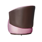 Poltrona De Design Orgânico Confortável Beatriz Tecido Veludo