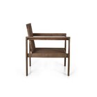 Poltrona De Jardim Madeira Maciça Yescasa Nogueira