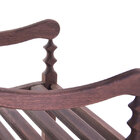 Poltrona de Madeira para Varanda - Mão e Formão - Nogueira