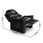 Poltrona De Maquiagem Art Ayla Preto Corino