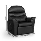 Poltrona De Maquiagem Art Ayla Preto Corino