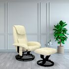 Poltrona De Massagem Grenaa Elétrica Reclinável Giratória Pu