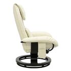 Poltrona De Massagem Grenaa Elétrica Reclinável Giratória Pu