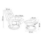 Poltrona De Massagem Louisiana Preto D'rossi