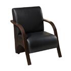 Poltrona Decorativa 1 Lugar Sevilha Braço Pé Madeira Confortá