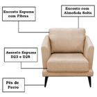 Poltrona Decorativa 2719 Linho Graz