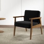 Poltrona Decorativa 65x75x78cm Madeira Maciça Julia Volttoni