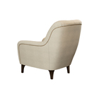 Poltrona Decorativa 81cm Poodle Bouclé Suave Bege - Sallar Ho