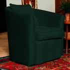 Poltrona Decorativa Alana Veludo Verde - Montanaris Decor