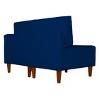 Poltrona Decorativa Alice Lado Esquerdo Pés Trapézio Suede Az