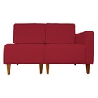 Poltrona Decorativa Alice S/braça Direita Veludo Vermelho - M