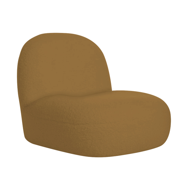 Poltrona Decorativa Amsterdã Bouclé - Doce Sonho Móveis - Car