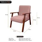 Poltrona Decorativa Bally Quarto Infantil De Criança Veludo R