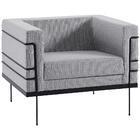 Poltrona Decorativa Base Aço Preto 2064x1 Dmobiliario