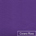 Poltrona Decorativa Base De Ferro Sintético Munique Roxo/preto