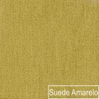 Poltrona Decorativa Base De Ferro Suede Munique Amarelo/doura