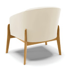 Poltrona Decorativa Base De Madeira Kit 2 Stella Veludo D03 -