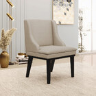 Poltrona Decorativa Base Fixa De Madeira Firenze Veludo Luxo