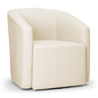 Poltrona Decorativa Base Giratória Kit 2 Stella Max Linho D03