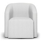 Poltrona Decorativa Base Giratória Kit 2 Stella Max Linho D03