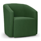 Poltrona Decorativa Base Giratória Kit 2 Stella Max Suede D03