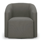 Poltrona Decorativa Base Giratória Kit 2 Stella Max Suede D03