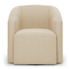 Poltrona Decorativa Base Giratória Kit 2 Stella Max Suede D03