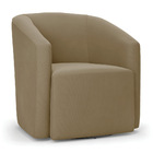 Poltrona Decorativa Base Giratória Kit 2 Stella Max Suede Mar