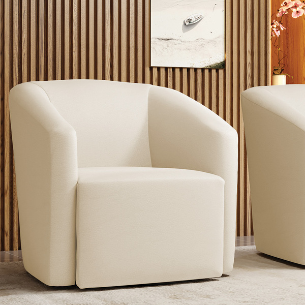 Poltrona Decorativa Base Giratória Stella Max Sintético D03 -