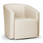 Poltrona Decorativa Base Giratória Stella Max Sintético D03 -