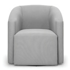 Poltrona Decorativa Base Giratória Stella Max Suede D03 - D'r