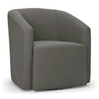 Poltrona Decorativa Base Giratória Stella Max Suede D03 - D'r