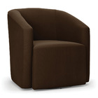 Poltrona Decorativa Base Giratória Stella Max Suede D03 - D'r
