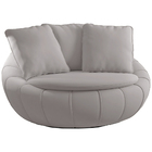 Poltrona Decorativa Base Giratoria Zafira Moll