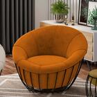 Poltrona Decorativa Base Metal Wasse Moll