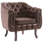 Poltrona Decorativa Base Tauari Tabaco 8149 Corano Dmobiliario