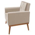 Poltrona Decorativa Bella Palha