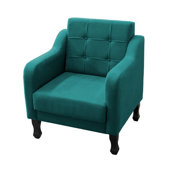 Poltrona Decorativa Bella Sala Recepção Escritorio Dimartins